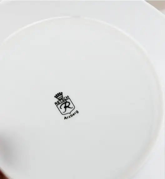 WYPRZEDAŻ! ARZBERG FINO Komplet 9 talerzy dla 3 osób / porcelana