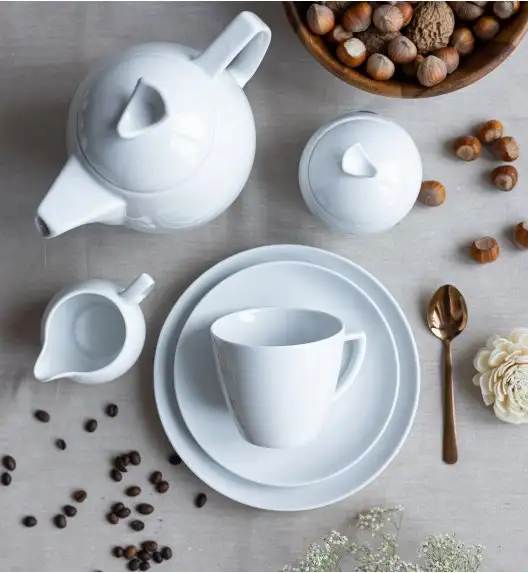 LUBIANA BOSS BIAŁY Serwis obiadowo - kawowy 206 el / 24 osób 