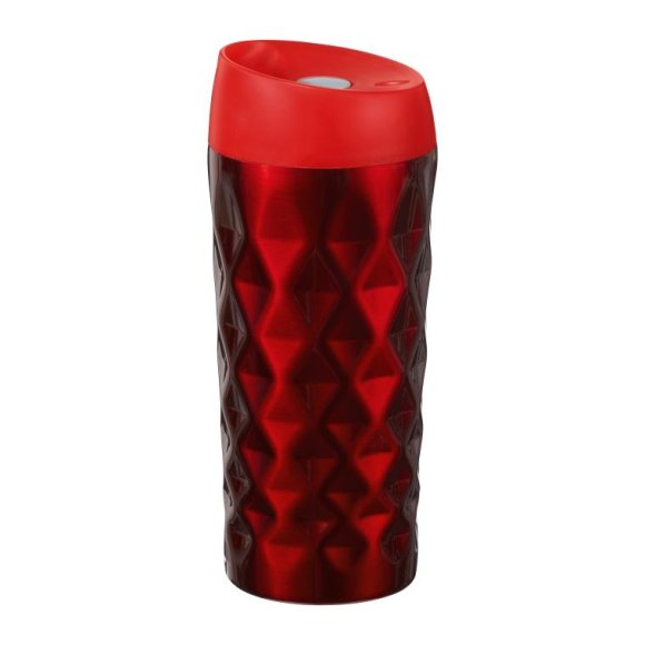 AMBITION JASPER Kubek termiczny 400 ml / czerwony