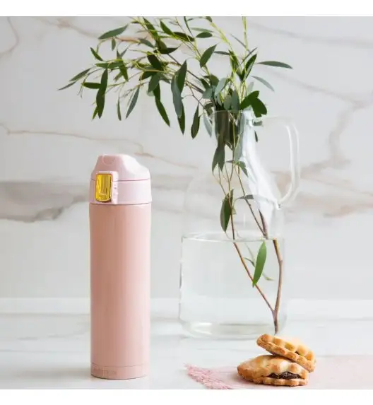 AMBITION ROYAL Kubek termiczny 420 ml / różowy / stal nierdzewna