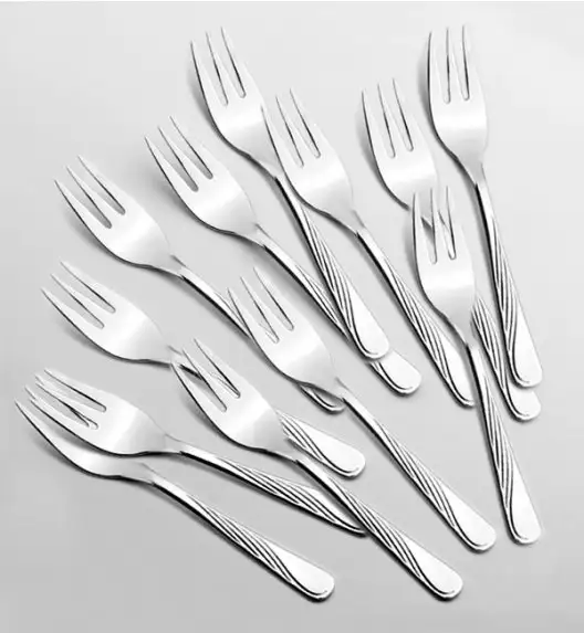 Gerlach Celestia Sztućce 18x widelczyk do ciasta LUZ / połysk