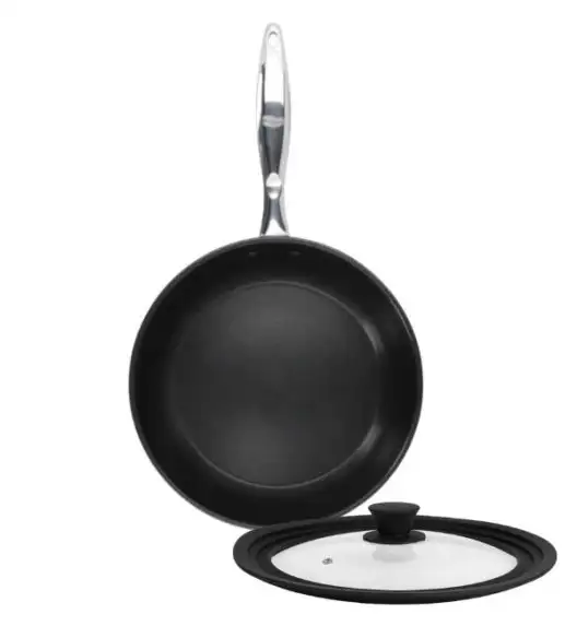 ZWIEGER KLASSIKER II Patelnia 28 cm + pokrywka uniwersalna TADAR / powłoka QUANTANIUM / stal nierdzewna / indukcja