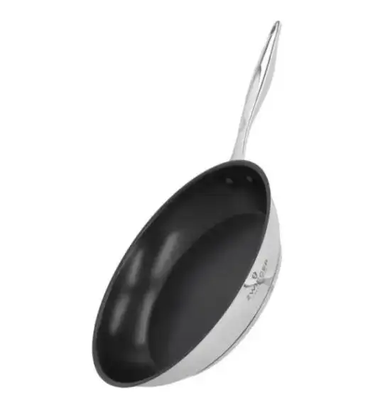 ZWIEGER KLASSIKER II Patelnia 28 cm + pokrywka uniwersalna TADAR / powłoka QUANTANIUM / stal nierdzewna / indukcja