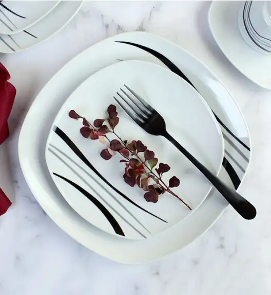 WYPRZEDAŻ! ARZBERG COSMOS Niemiecki serwis obiadowo-kawowy 15 el / 5 os