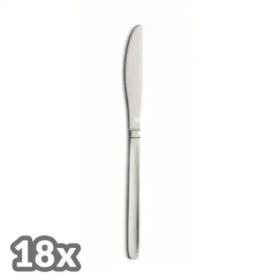 AMEFA BALTIC ECONOMIC Sztućce 18x Nóż obiadowy / stal 18/0