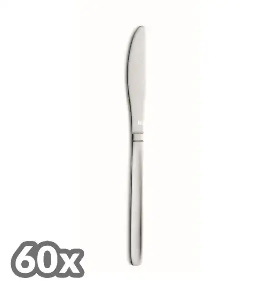 AMEFA BALTIC ECONOMIC Sztućce 60x Nóż obiadowy / stal 18/0