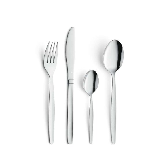 AMEFA BALTIC ECONOMIC Sztućce Komplet 24 el dla 6 os luzem | stal 18/0 sztućce dla gastronomii