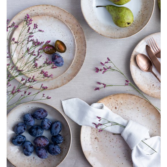 LUBIANA BOSS KERAJET | 438V6 KJ | PIASEK | Serwis obiadowy 6/18 elementów | 9155