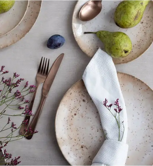 LUBIANA BOSS KERAJET | 438V6 KJ | PIASEK | Serwis obiadowy 6/18 elementów | 9155