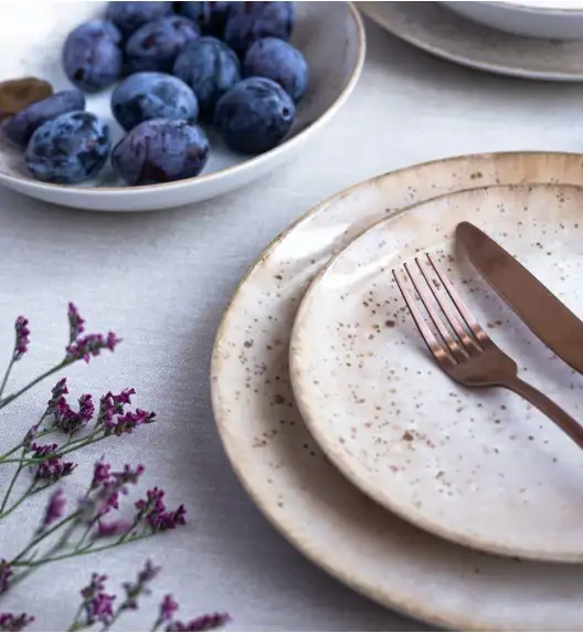 LUBIANA BOSS KERAJET | 438V6 KJ | PIASEK | Serwis obiadowy 6/18 elementów | 9155