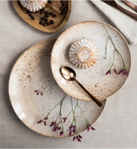 LUBIANA BOSS KERAJET | 438V6 KJ | PIASEK | Serwis obiadowy 12/36 elementów | 9155