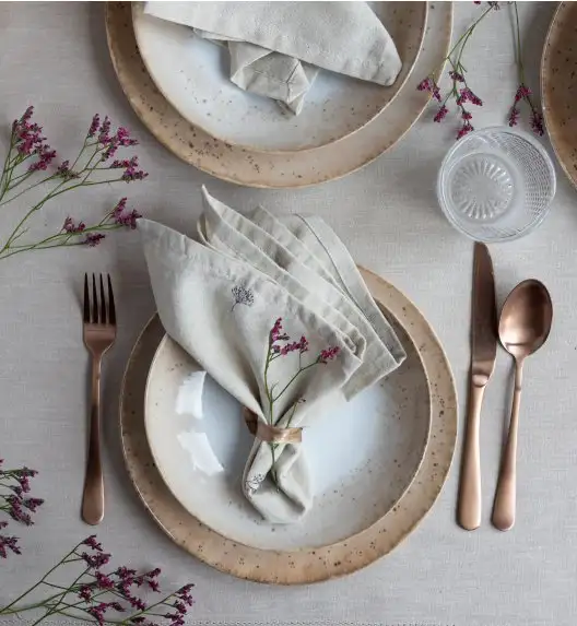 LUBIANA BOSS KERAJET | 438V6 KJ | PIASEK | Serwis obiadowy 12/36 elementów | 9155