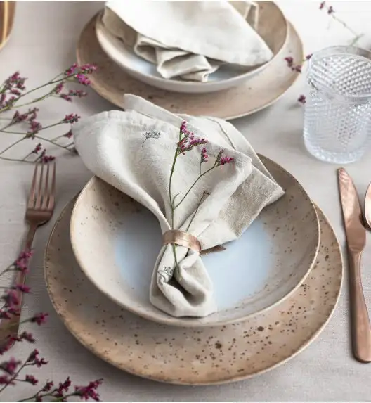 LUBIANA BOSS KERAJET | 438V6 KJ | PIASEK | Serwis obiadowy 12/36 elementów | 9155