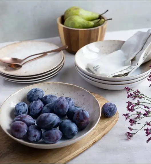 LUBIANA BOSS KERAJET | 438V6 KJ | PIASEK | Serwis obiadowy 18/54 elementy | 9155