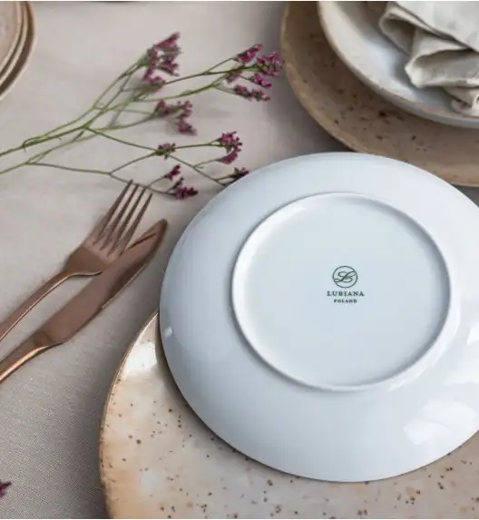LUBIANA BOSS KERAJET | 438V6 KJ | PIASEK | Serwis obiadowy 18/54 elementy | 9155