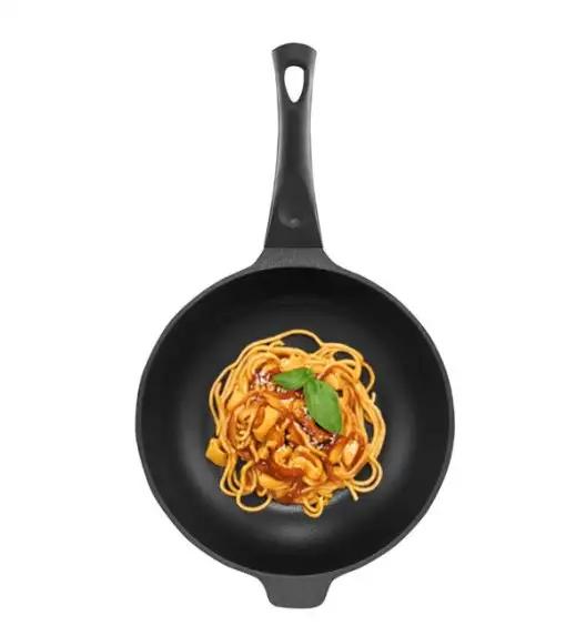 AMBITION ENZO Patelnia WOK 28 cm / powłoka nieprzywierająca ILAG ULTIMATE / indukcja