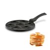 TADAR EMOTKI Patelnia do pancakes i placków 26,5 cm / czarna / non-stick / indukcja