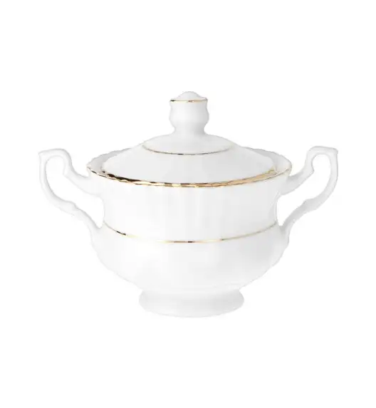 CHODZIEŻ IWONA B014 ZŁOTA LINIA Cukiernica 300 ml / porcelana