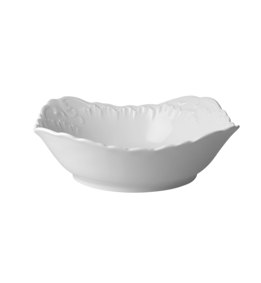ĆMIELÓW ROCOCO 0001 MARIA Salaterka kwadratowa 24 cm / porcelana