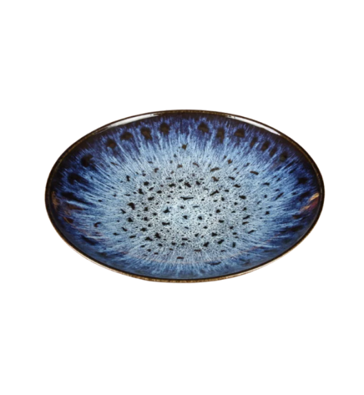 LUBIANA STONEWARE COSMOS / BOSS / 6x Talerz obiadowy 27 cm / odcień niebieskiego