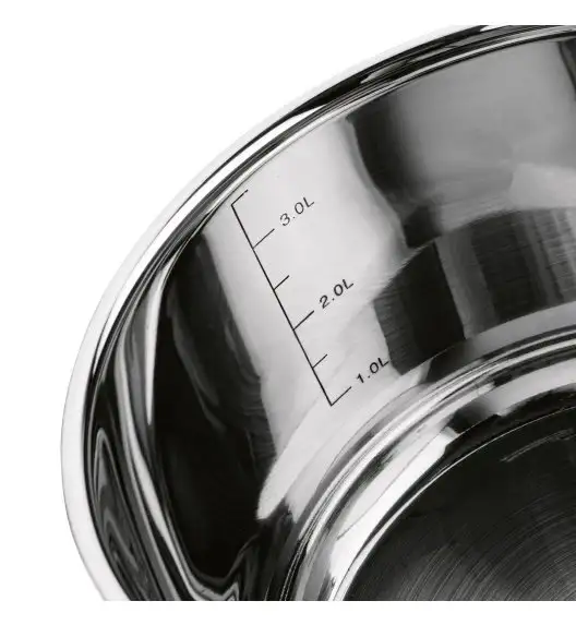 STARKE PRO SANTE Zestaw garnków nierdzewnych z pokrywkami 8 el / indukcja