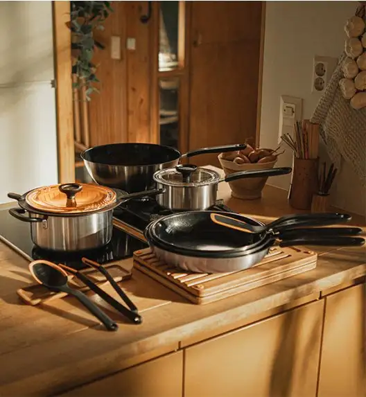 FISKARS FUNCTIONAL FORM 1072314 Patelnia szefa 26 cm z pokrywką / powłoka Ceratec™