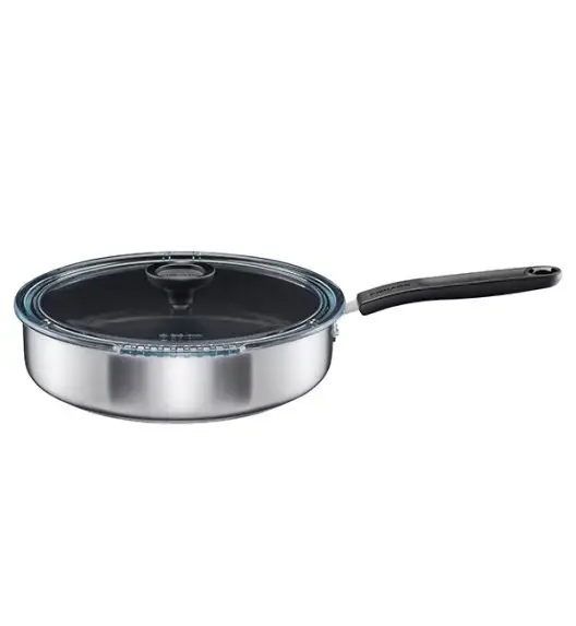 FISKARS FUNCTIONAL FORM 1072314 Patelnia szefa 26 cm z pokrywką / powłoka Ceratec™