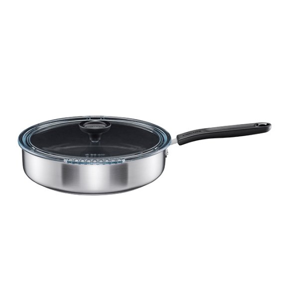 FISKARS FUNCTIONAL FORM 1072314 Patelnia szefa 26 cm z pokrywką / powłoka Ceratec™