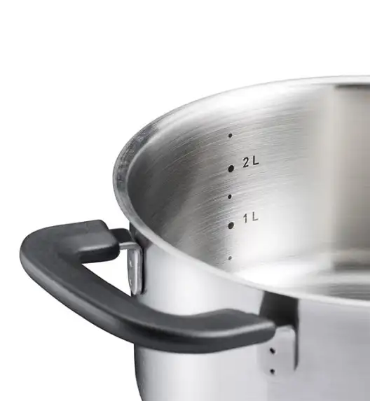 FISKARS FUNCTIONAL FORM 1072316 Garnek 3 l z pokrywką / stal nierdzewna