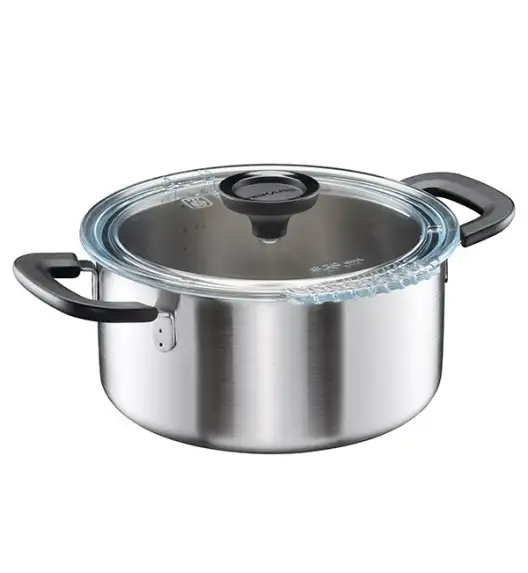 FISKARS FUNCTIONAL FORM Komplet garnki z pokrywkami 8 el + Patelnie 20, 24, 28 cm / powłoka Ceratec™