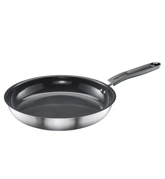 FISKARS FUNCTIONAL FORM Komplet garnki z pokrywkami 8 el + Patelnie 20, 24, 28 cm + pokrywki silikonowe TADAR / powłoka Ceratec™