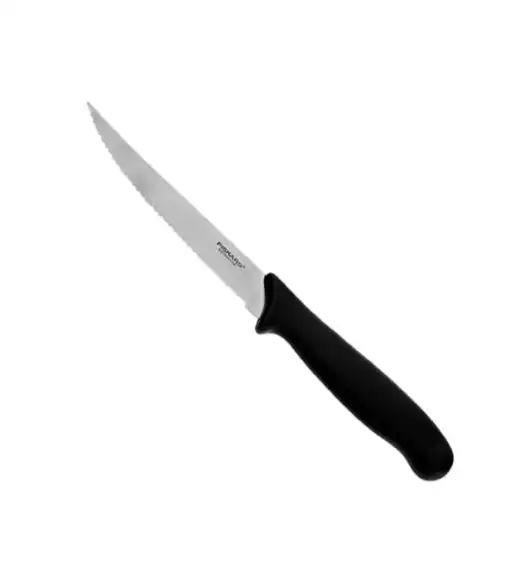 FISKARS ESSENTIAL Zestaw 6 noży (kuchenne +do warzyw) w pudełku / stal nierdzewna HRC 53 + Skrobaczka ESSENTIAL