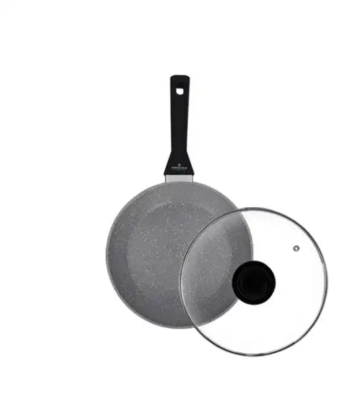 ZWIEGER PRACTI PLUS Patelnia 20 cm + pokrywka / powłoka MARBLE STONE