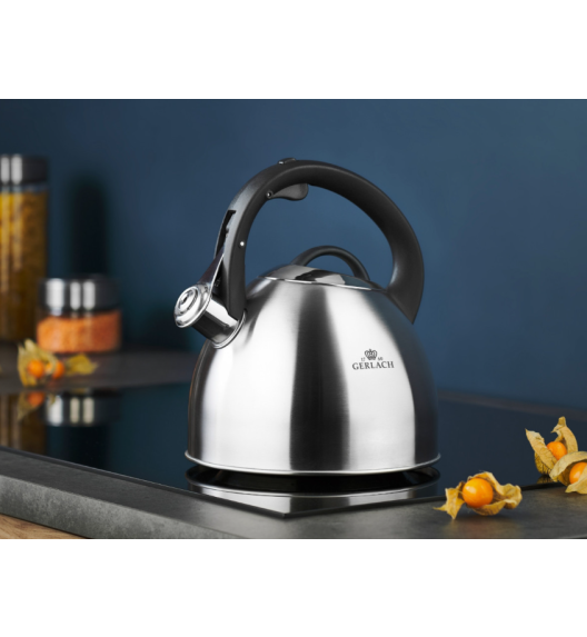 GERLACH AMBIENTE PLUS Czajnik 2,8 L ze stali nierdzewnej /  indukcja / mat