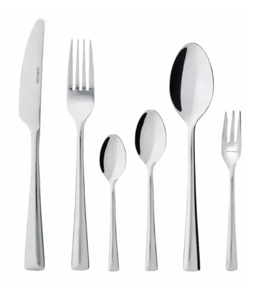 AMBITION SIENA Sztućce Komplet 72 el w walizce dla 12 osób / stal