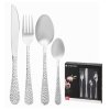 AMBITION BUBBLE Sztućce Komplet 24 el w pudełku / 6 osób / połysk
