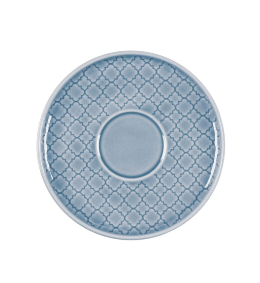 LUBIANA MARRAKESZ SZARY K9 SEASIDE | Spodek 15 cm | szaro - niebieski