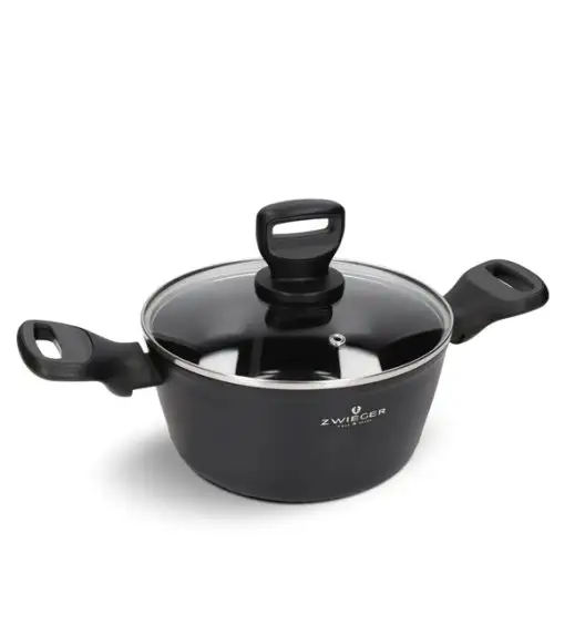 ZWIEGER STIGA Garnek 18 cm | aluminium | powłoka ceramiczna | indukcja