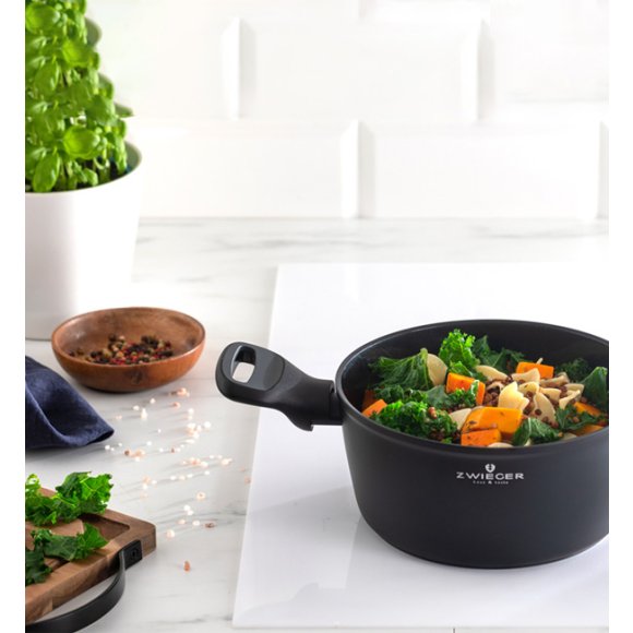 ZWIEGER STIGA Garnek 20 cm | aluminium | powłoka ceramiczna | indukcja