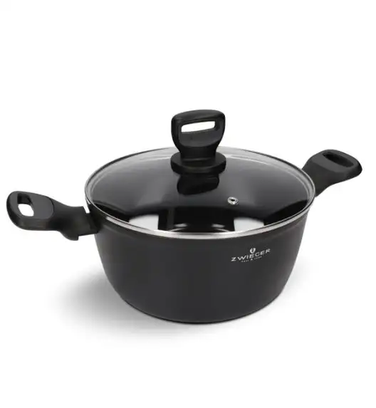 ZWIEGER STIGA Garnek 24 cm | aluminium | powłoka ceramiczna | indukcja