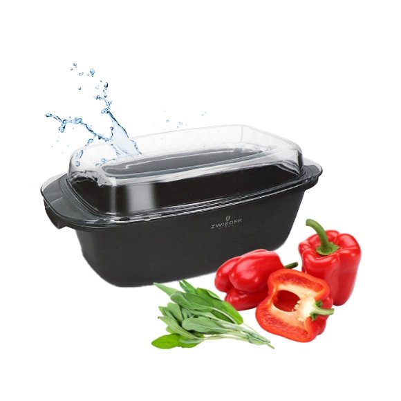 ZWIEGER PRACTI PLUS Brytfanna 32 cm + dwufunkcyjna pokrywa / 5,2 l / non-stick