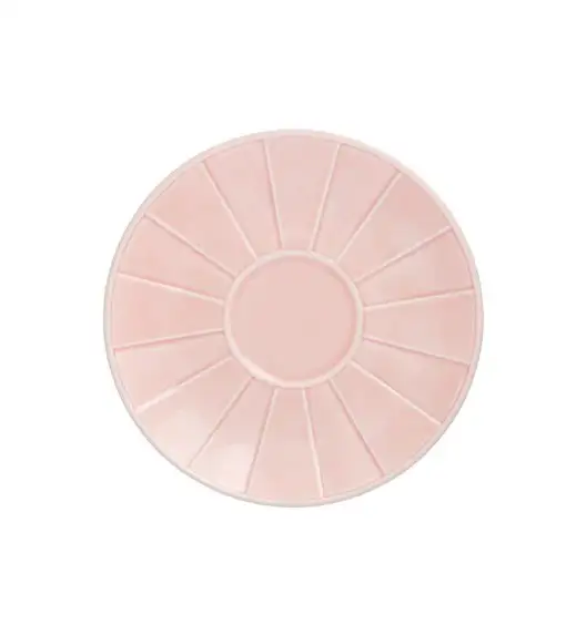 ĆMIELÓW OKTAWA GL01 KORALOWA Spodek pod filiżankę 15,7 cm / porcelana