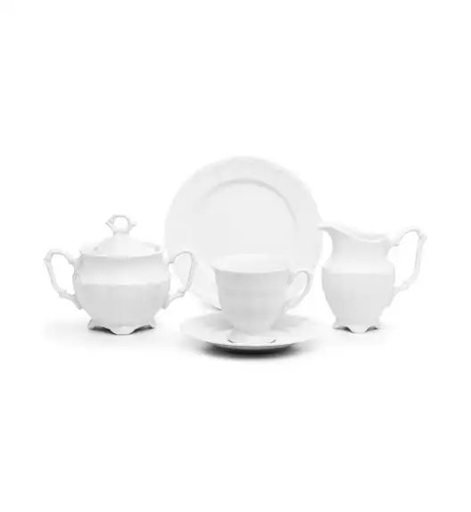 CHODZIEŻ MARIA TERESA C000 BIAŁA Zestaw kawowy 39 el / 12 osób / porcelana