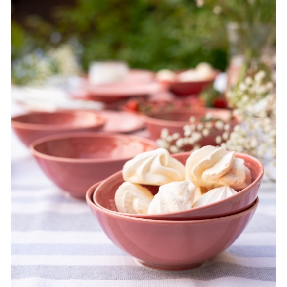 LUBIANA ORIENTAL | KK00 | KORAL | Salaterka 15 cm | porcelana luz 