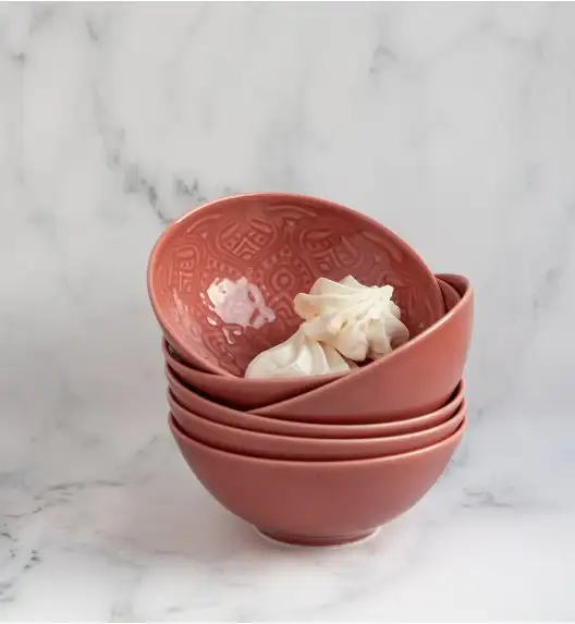 LUBIANA ORIENTAL | KK00 | KORAL | Salaterka 15 cm | porcelana luz 