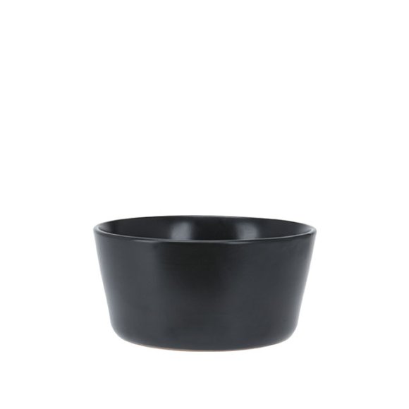 WYPRZEDAŻ! EXCELLENT HOUSEWARE Komplet 4 salaterek / czarny / ceramika