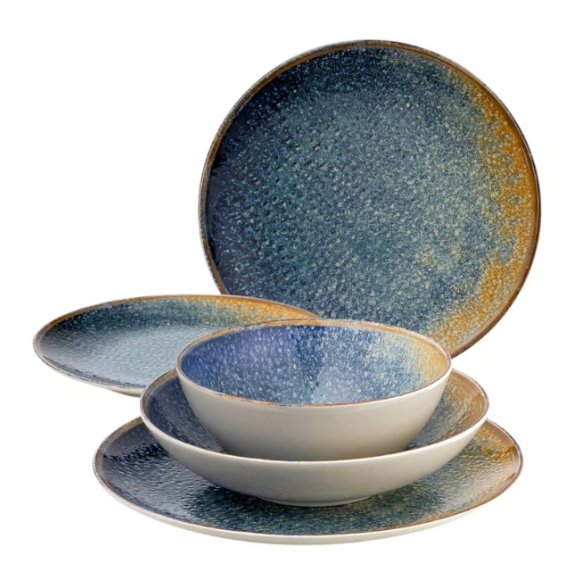 AMBITION SENJA Serwis obiadowy 54 el dla 18 osób / efekt gradientu