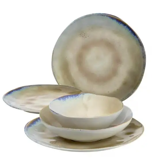 AMBITION SAND Serwis obiadowy 36 el dla 12 osób / efekt gradientu