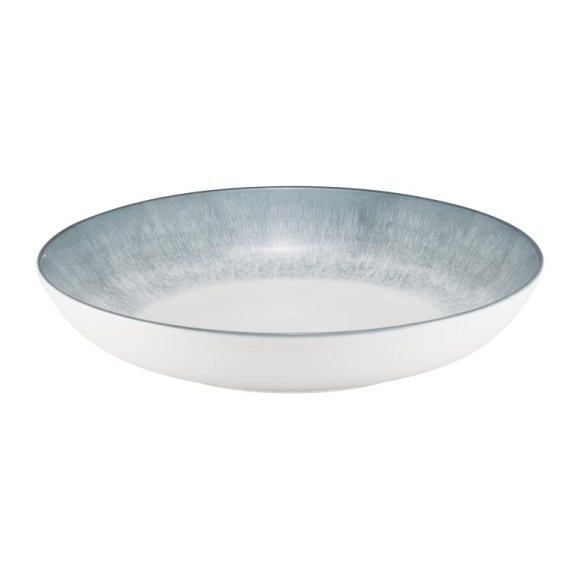 AMBITION AQUA Talerz głęboki 23 cm / niebiesko-szary odcień