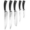 ZWIEGER OBSIDIAN Komplet 5 noży kuchennych / niemiecka stal nierdzewna